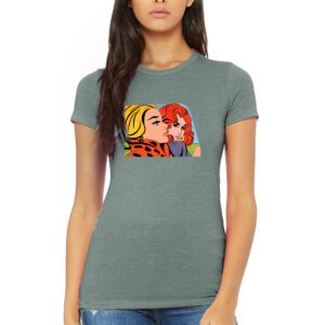 6004_Athletic heather_ Fake Women’s 6004 Athletic Heather Fake T-shirt