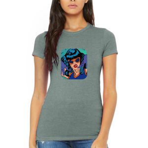 6004_Athletic heather_Nightshade Women’s 6004 Athletic Heather Nightshade T-shirt