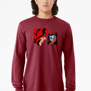 3501_Cardinal red_M Maybe Unisex 3501 Cardinal Red Maybe T-shirt