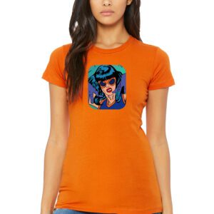 6004_orange_Nightshade Women’s 6004 Orange Nightshade T-shirt