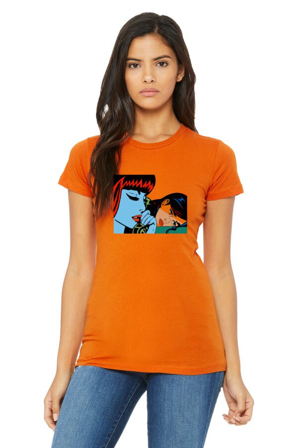 Women’s 6004 Orange It's Not worth it T-shirt