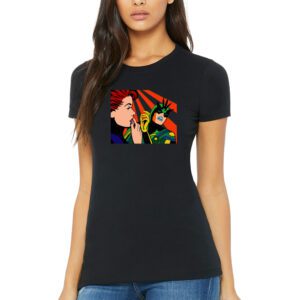 6004_Black_Oh Hela Women’s 6004 Black Oh Hela T-shirt