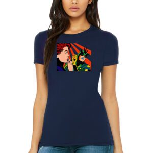 6004_Navy_Oh Hela Women’s 6004 Navy Oh Hela T-shirt