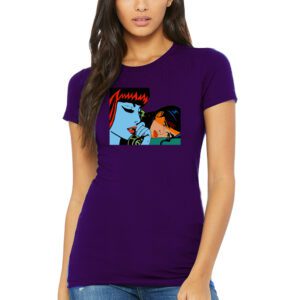 6004_Team Purple It’s not worth it Women’s 6004 Purple It's not worth it T-shirt
