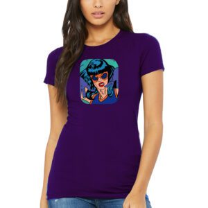 6004_Team Purple Nightshade Women’s 6004 Purple Nightshade T-shirt
