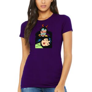 6004_Team Purple Watching over Women’s 6004 Purple Watching over T-shirt