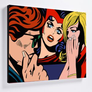 Really! canvas Interactions "Really!" Canvas Print 76x61cm