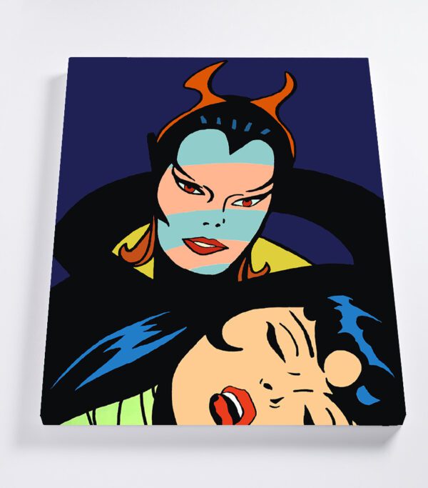 Interactions "Watching over" Canvas Print 76x61cm