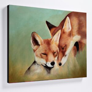 FOX 4976 Canvas Print 76x66cmÂ