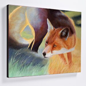 FOX 4980 Canvas Print 76x56cmÂ
