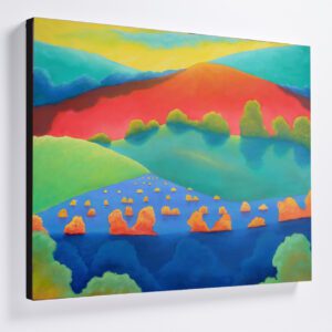Tuscany Canvas Print 86x66cm